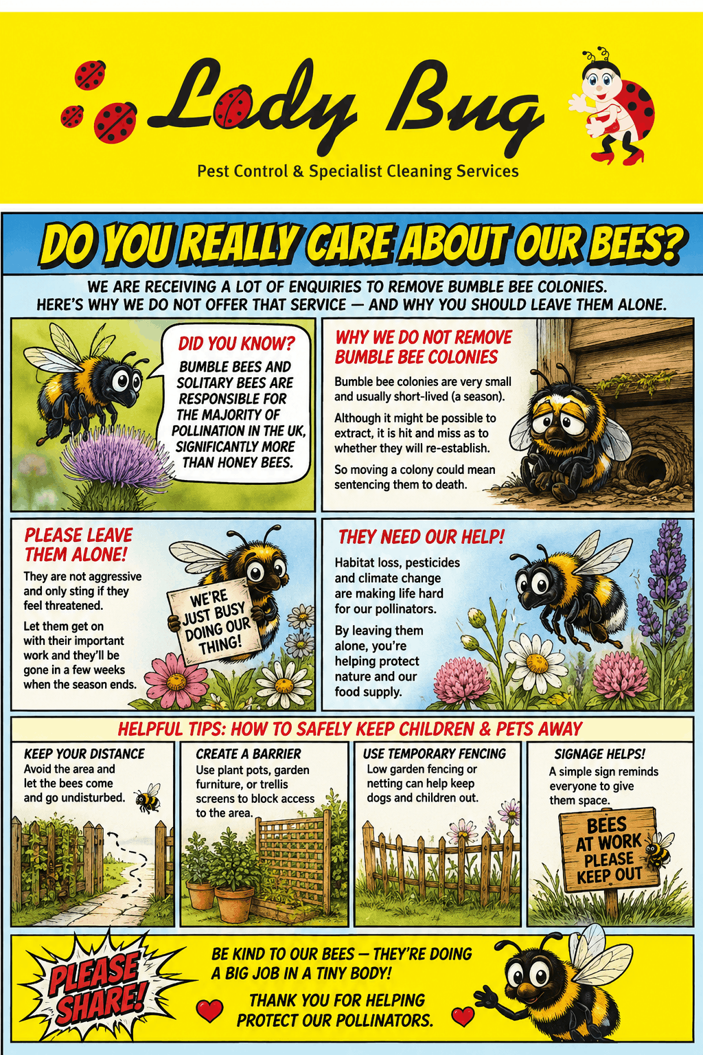 Bumble bee awareness